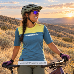 Shifty 150 Merino Jersey, Spruce/Limoncello